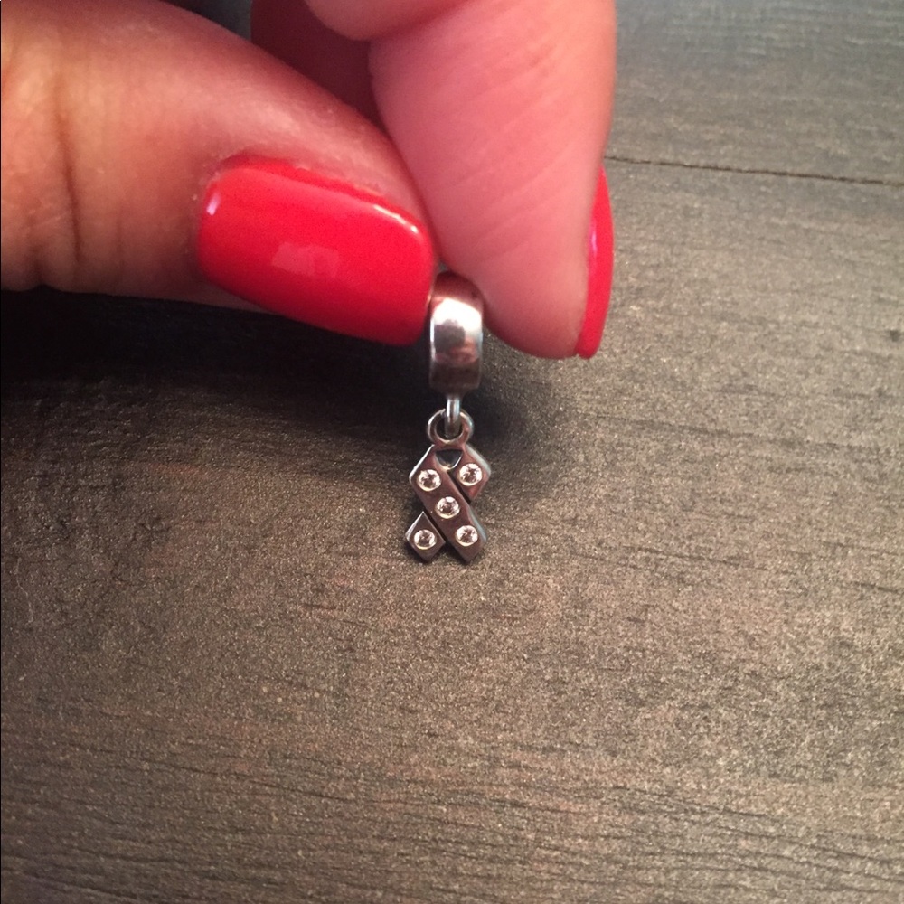 Pandora Breast Cancer Dangling Charm